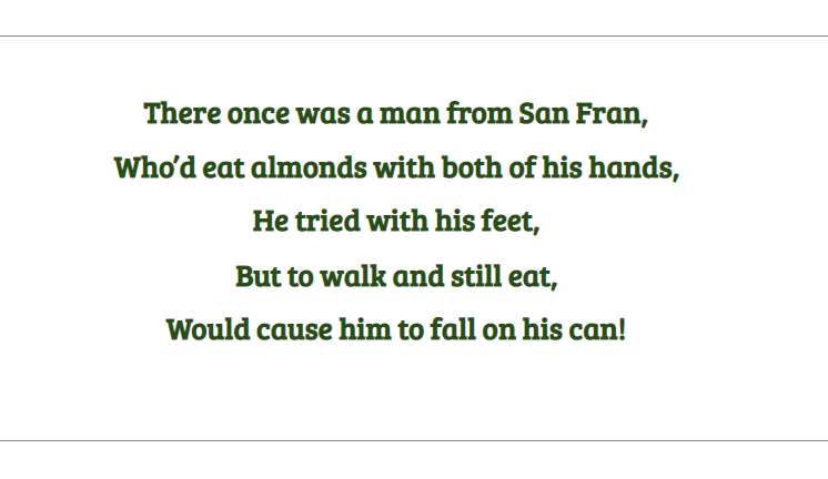 National Limerick Day Contest