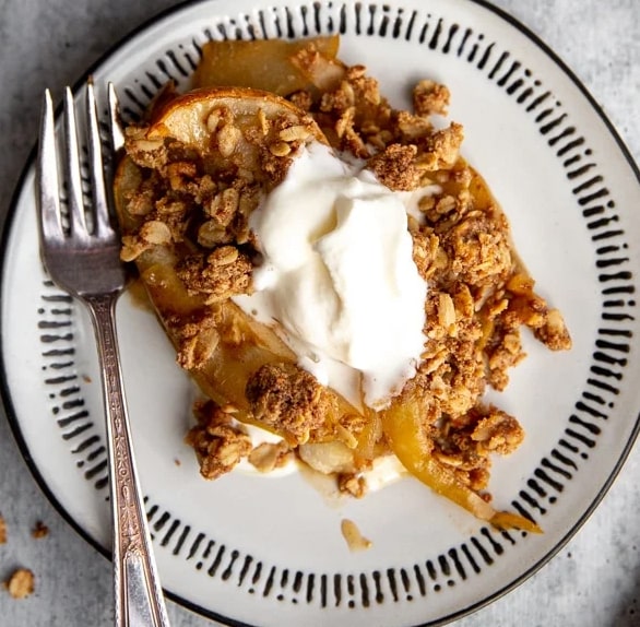 Peach Crumble