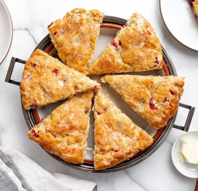 Cranberry Orange Scones
